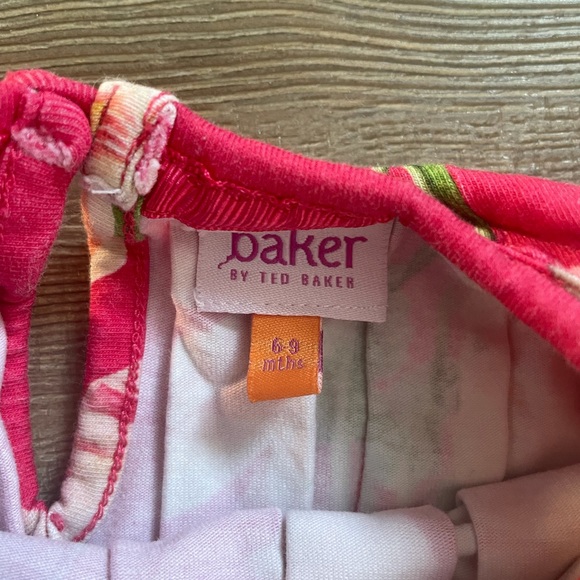 Floral 6-9 month dress - Picture 3 of 4